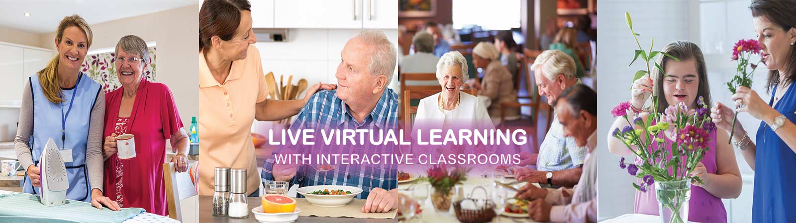 Alium Care Training Courses delivered via online live virtual learning